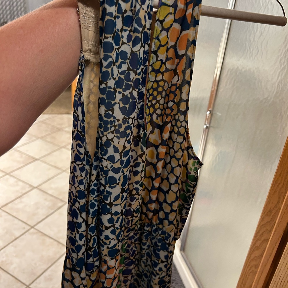 HD in Paris Beaded Multicolor Dress